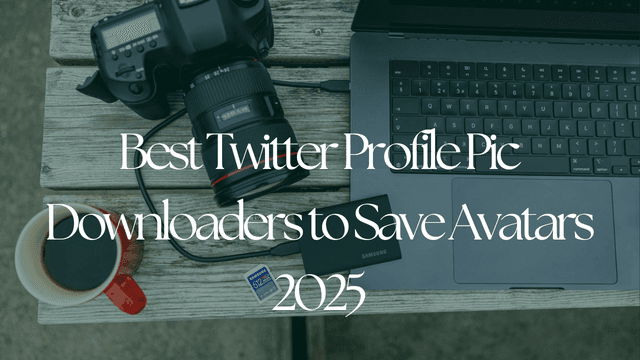 Best Twitter Profile Pic Downloaders to Save Avatars 2025