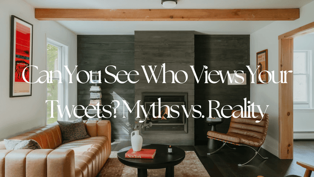 Can You See Who Views Your Tweets? Myths vs. Reality