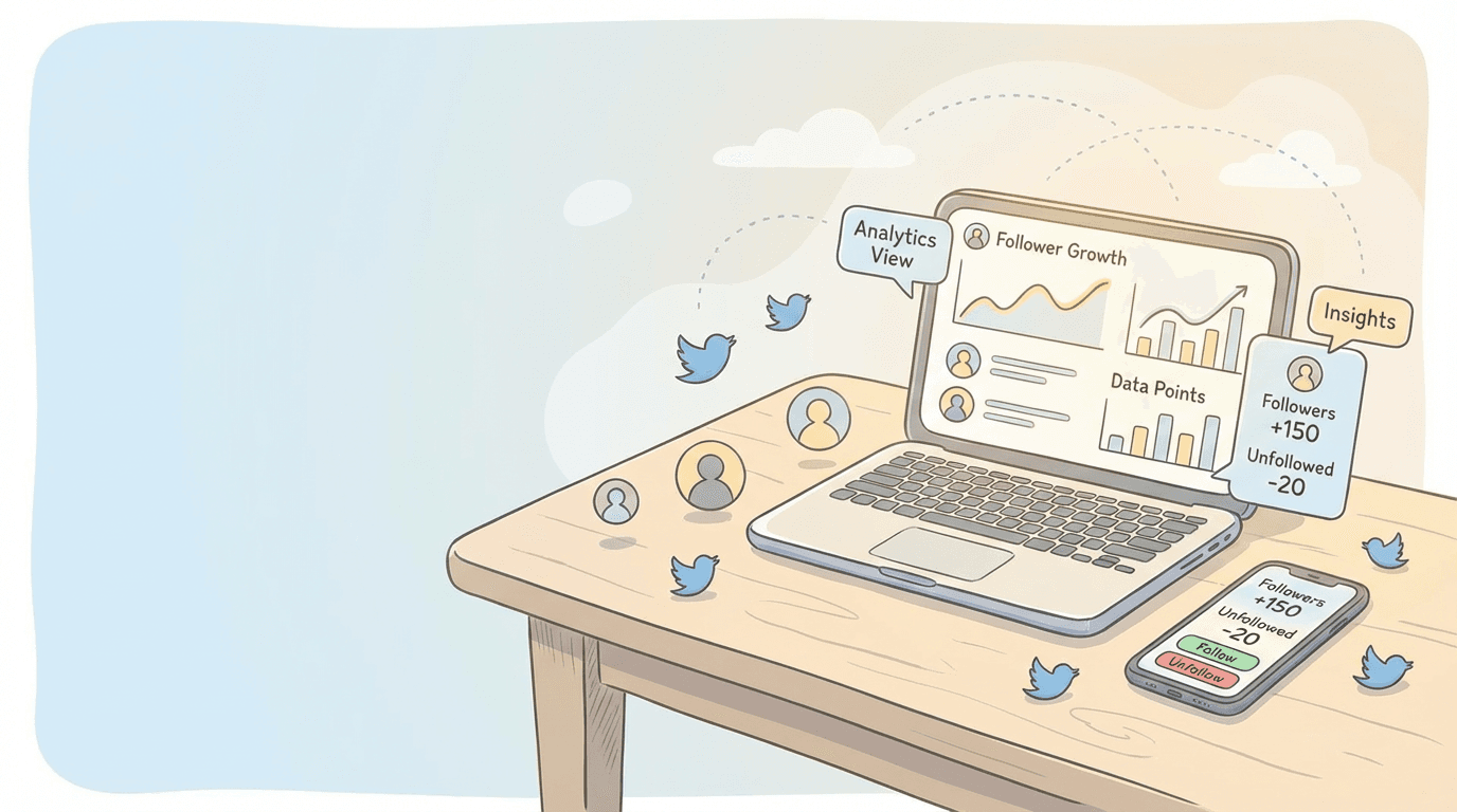 How to Use a Twitter Follower Tracker to Track Growth & Unfollowers