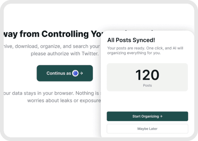 Step 2: Auto Sync — Your Data Stays Local